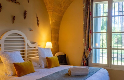 Montaren-et-Saint-Mediers Casa | LE DOMAINE luxury villa with heated pool, Uzes Provence