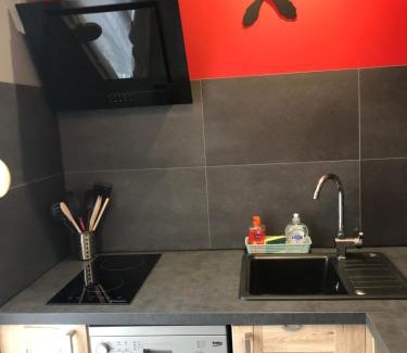 Saint-Martin de Brehal Apartamento | LE DRAKKAR - 1 chambre - 4 personnes - Proximité de la plage