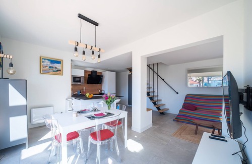 Sainte-Marie-Plage Apartamento | Le Duplex de Monique - Beau Duplex proche plage