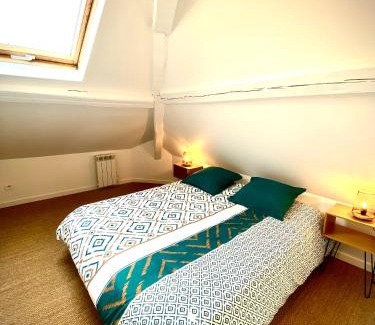Quartier Pasteur Apartamento | Le Duplex Rouen Cocooning Rouen Centre Parking