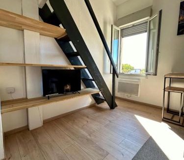 Saint - Michel Apartamento | Le Duplex Toulousain - Tram Métro - Centre ville