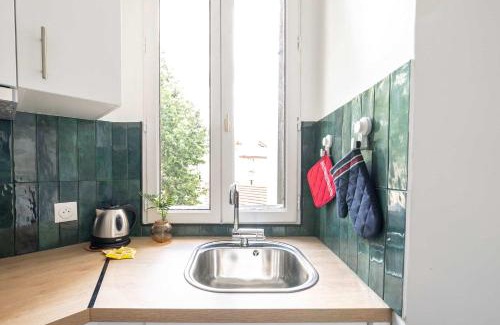Asnieres-sur-Seine Apartamento | Le Dupont - Métro 13, 20 min Champs-Elysées