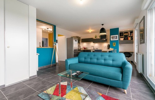 Maladiere Apartamento | Le Fantasy- Appartement 2 chambres avec grande terrasse- SR Loc