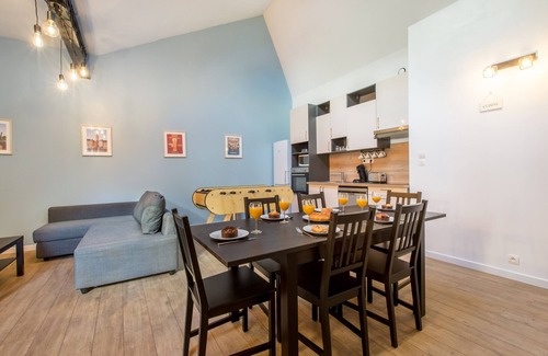 Tourcoing Apartamento | Le Flamand Déco du Nord, Jeux, Babyfoot!