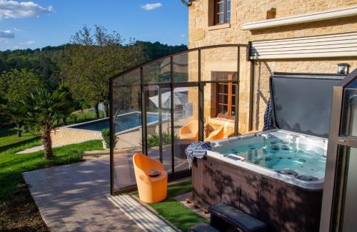 Marquay Casa | Le Four à Pain, Gîte avec piscine et SPA proche Sarlat