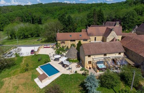 Marquay Casa | Le Four à Pain, Gîte avec piscine et SPA proche Sarlat