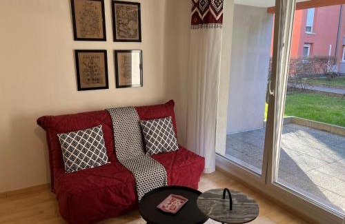 Quartier Saint-Leon Apartamento | Le gîte de Marc - Parking privé gratuit + terrasse