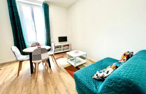 Chatel-Guyon Apartamento | Le Gamay - Charmant T2 avec parking et Terrasse