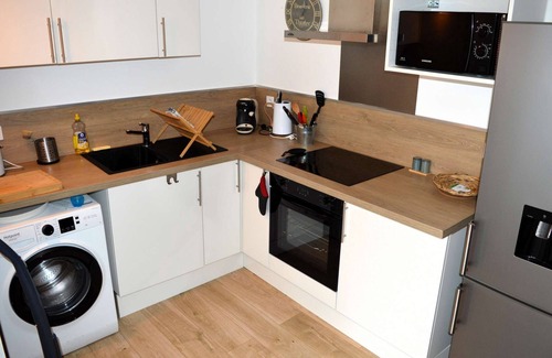 Luc-sur-Mer Apartamento | Le Gambetta, 100m de la Plage en Centre Ville