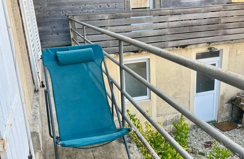 Luc-sur-Mer Apartamento | Le Gambetta, 100m de la Plage en Centre Ville