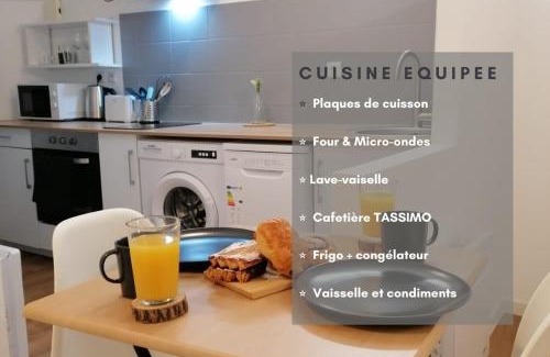 Malause Apartamento | Le Gite 4 - Charmant studio 30m2, idéal professionnels, 10min GOLFECH