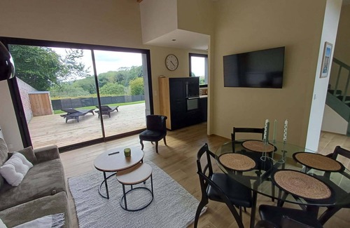 Martin-Eglise Casa | Le gite du monastère discreet luxury between the beach 5 minutes away and the Normandy countryside
