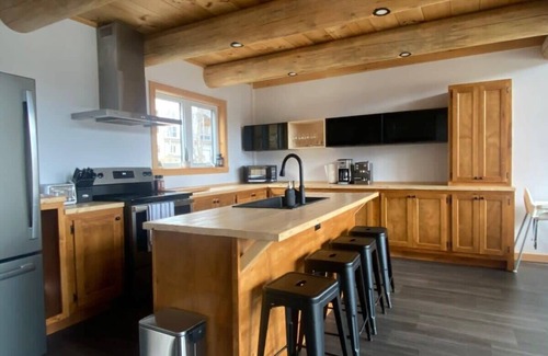 Saint-Philemon Casa | Le Goathouse | Spa et Ski | Chalet en montagne
