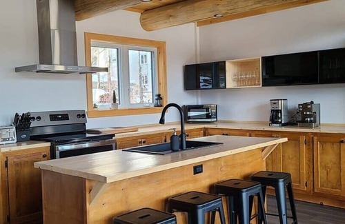 Saint-Philemon Casa | Le Goathouse | Spa et Ski | Chalet en montagne