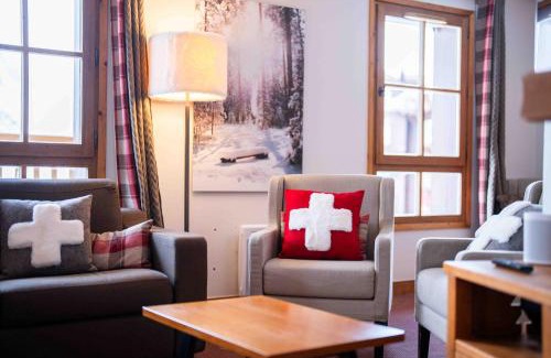 Arc-1950 Apartamento | Le Grand Ours - Ski in ski out 4 bed chalet, Arc 1950