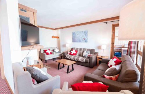 Arc-1950 Apartamento | Le Grand Ours - Ski in ski out 4 bed chalet, Arc 1950