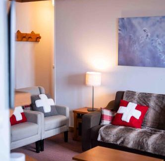 Arc-1950 Apartamento | Le Grand Ours - Ski in ski out 4 bed chalet, Arc 1950