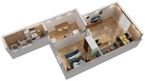 Saint Joseph/Mittelharth Apartamento | Le Green St Léon : Lit Queen Size * WIFI * Idéal Couple