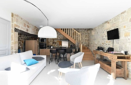 Terrasson-la-Villedieu Casa | Le Jardin d'Olive - Pintoresca casa en el casco antiguo de Terrasson