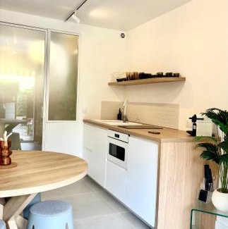 Capbreton Apartamento | Le Jardin, studio paisible entre océan et nature
