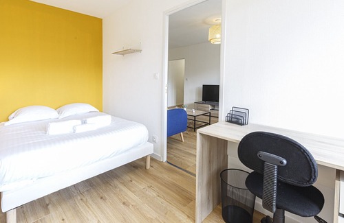 Roseraie - Orgemont Apartamento | Le Jules Verne - Appartement moderne et lumineux