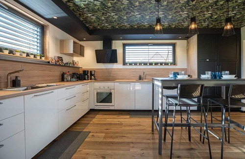 Griesheim-pres-Molsheim Villa | Le Lodge-Villa-De gran tamaño-Baño privado con ducha-Vista al campo