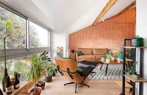 Trois Cocus - Borderouge - Croix-Daurade - Paleficat Apartamento | Le Loft Botanique Et Son Parking Gratuit