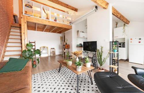 Trois Cocus - Borderouge - Croix-Daurade - Paleficat Apartamento | Le Loft Botanique Et Son Parking Gratuit