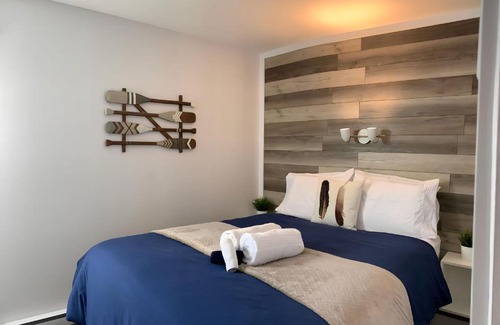 Magog Apartamento | Le Loft du Loch - Condo près du lac et des montagnes!