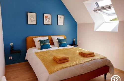 Ambrieres-les-Vallees Casa | Le Logis des Vallées, 6/7 pers avec piscine et sauna