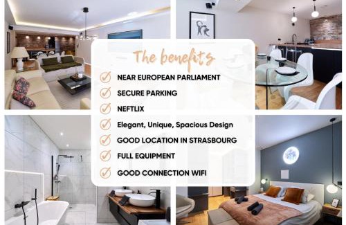 Poteries Apartamento | LE LUXURY LOFT - CENTER l DECEMBER MAR-KET l EUROPEAN PARLIAMENT l PARKING l NETFLIX - SPACIOUS & UNIQUE - LE LUXURY LOFT - CENTRE l MARCHÉ DE NOËL l PARLEMENT EUROPÉEN l PARKING l NETFLIX - SPACIEUX & UNIQUE