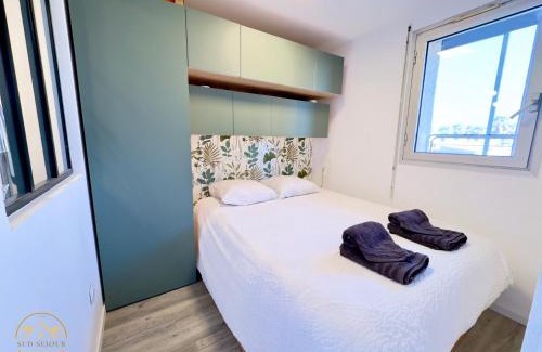 La Cote Radieuse Apartamento | Le Maëva - T2- Front de mer- Clim - Parking - Wifi- SudSéjourConciergerie
