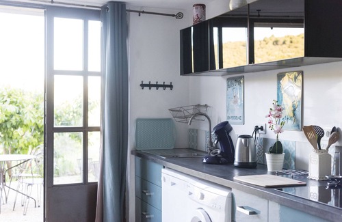 Saint-Saturnin-les-Apt Cabaña | LE MAS SILVESTRE - GÎTE LAURA 5 ESTRELLAS