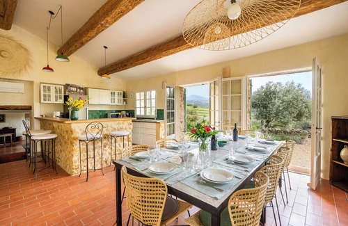 La Roque-Alric Casa | Le Mazelli des Dentelles - Panoramic view - Peaceful