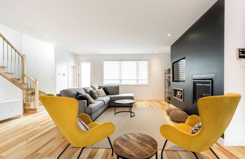 Magog Condominio | Le Memph: 3-bedroom condo-chalet with shared SPA Lake Memphremagog