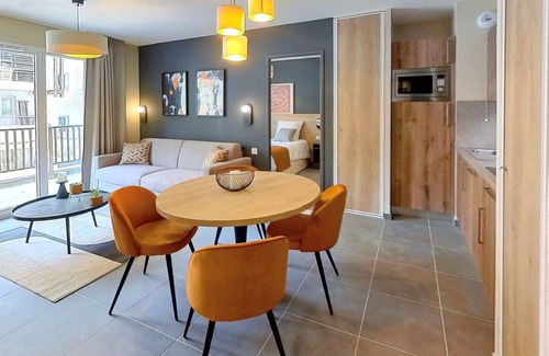Saint-Etienne-de-Tinee Condominio | Le Mont d'Auron | T2 avec accès piscine, TV, Wifi