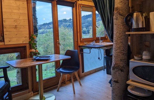 Ban-sur-Meurthe-Clefcy Cabina | Le Nichoir, Gîte Semi-perché en Montagne Vosgienne à 20mn de Gérardmer