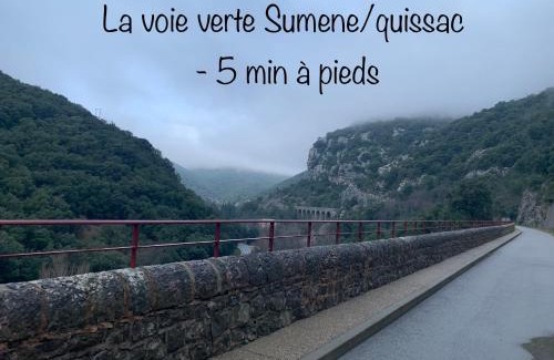 Sumene Apartamento | Le nid Cevenol, Appartement de village