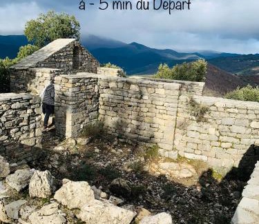 Sumene Apartamento | Le nid Cevenol, Appartement de village