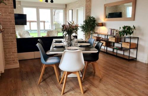 Ranzay-Grand Clos Apartamento | Le Nid : Rooftop moderne surplombant la ville