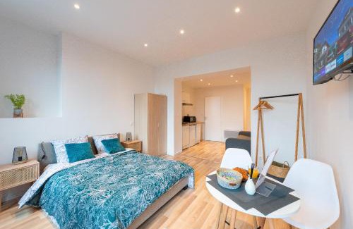 Anzin Apartamento | Le Nouveau Saint Waast - Confortable, cosy et équipé - Places gratuites à proximité