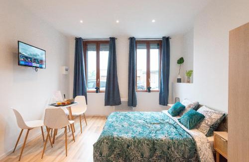 Anzin Apartamento | Le Nouveau Saint Waast - Confortable, cosy et équipé - Places gratuites à proximité