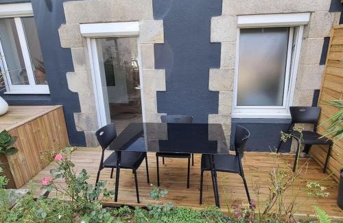 Lanester Apartamento | Le P'tit Patio, Terrasse privative.