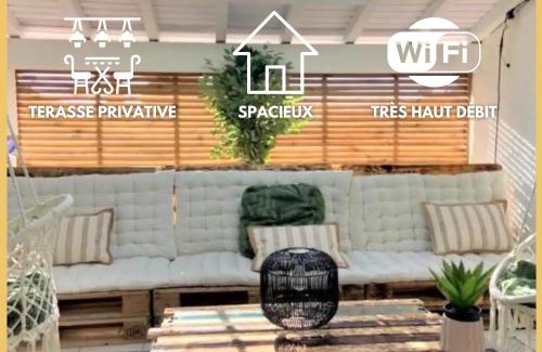Montauban Apartamento | Le Paisiblement Vôtre 3 Ch, Terrasse, Clim, Park