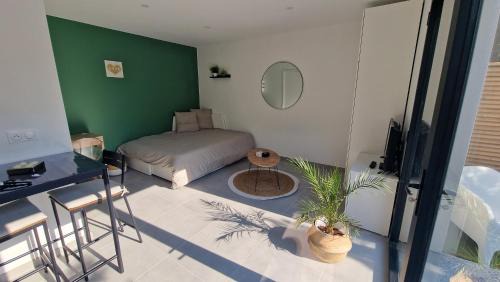 Saint-Barthelemy-d'Anjou Apartamento | Le Patio : studio avec extérieur