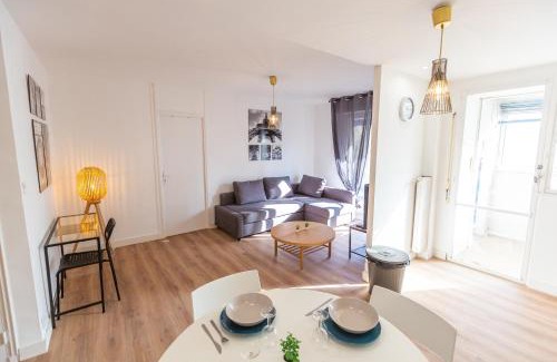La Villette Apartamento | Le Pelletan - 8 couchages proche Gare - Joliette