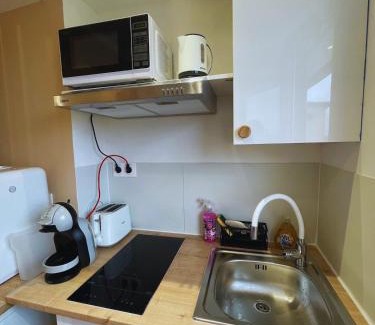 Montgeron Apartamento | Le Perchoir - Studio cosy mezzanine, parking et WiFi - Paris Sud