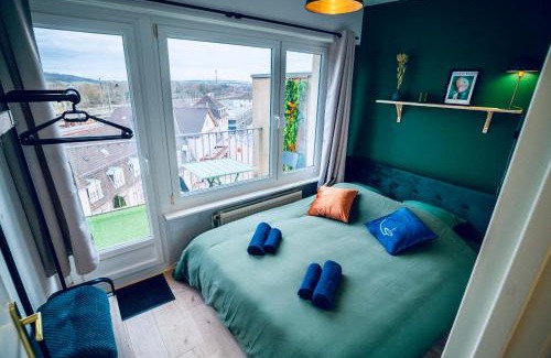 Sarrebourg Apartamento | Le Perchoir-WIFI-Face à la Gare-Terrasses-Proche tous commerces