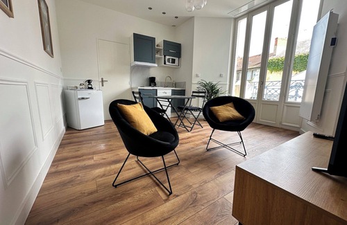 Vieux Vichy Apartamento | Le petit Albert Vichy -studio design hyper center
