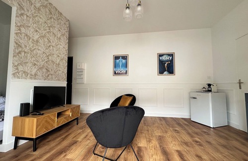Vieux Vichy Apartamento | Le petit Albert Vichy -studio design hyper center